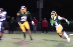 Ta’Son Wallace rushes for five touchdowns in Saint Mark’s High School’s football win