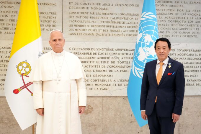 World hunger is ‘collective failure,’ Pope Leo XIV says on World Food Day as 673 million go to bed hungry