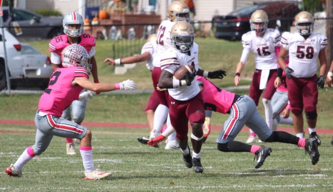 St. Elizabeth High School grounds out football win over Conrad Schools of Science: Photo gallery