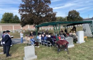 Pro-life supporters remember late advocate Dee Becker, 63 victims of abortion at prayer services at Cathedral Cemetery in Wilmington
