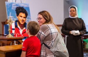 At National Shrine of Our Lady of Champion in Wisconsin, students encounter Lord through St. Carlo Acutis’ example of holiness