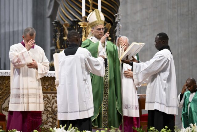 POPE LEO XIV MASS JUBILEE SYNOD
