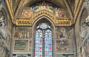 Diocese of Wilmington pilgrim group celebrates Mass in Cathedral of Orvieto with Bishop Koenig and five priests from the diocese