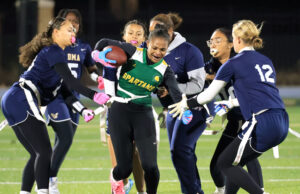 Delaware Military Academy scores late to defeat Saint Mark’s High School for girls flag football title: Photo gallery