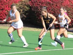 Emme Mulvena scores twice in short order to help Padua Academy past Milford High School, into DIAA field hockey semifinals: Photo gallery