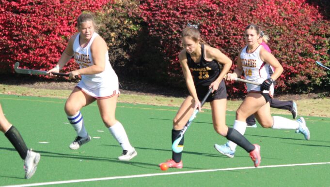 Emme Mulvena scores twice in short order to help Padua Academy past Milford High School, into DIAA field hockey semifinals: Photo gallery