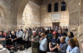 Catacombs, historic monastery among highlights as Diocese of Wilmington pilgrims reach Rome — Photo gallery