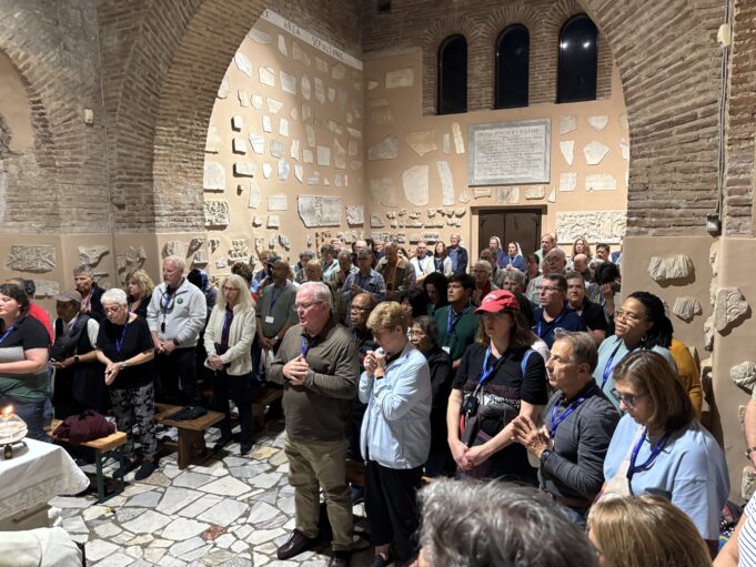 Catacombs, historic monastery among highlights as Diocese of Wilmington pilgrims reach Rome — Photo gallery