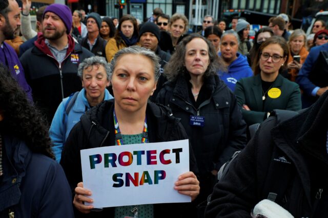 SNAP PROTEST BOSTON STATE HOUSE