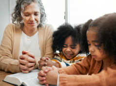 Kids need to see parents praying, the first and most important way they begin to learn about faith — Elizabeth Scalia