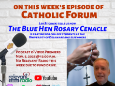 Learn more about the Blue Hen Rosary Cenacle on the latest Catholic Forum