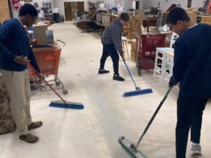 Holy Cross High school students in Delaware give back with service at local Habitat for Humanity ReStore
