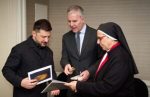 Ukrainian President Volodymyr Zelenskyy honors Dominican Sister Lucía Caram for war relief efforts: ‘We are truly grateful’