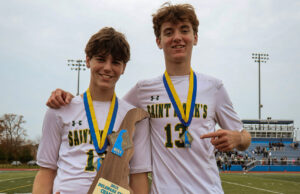 Wrinn brothers Connor and Brayden savor Saint Marks’ High School soccer championship