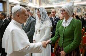 Pope Leo XIV acknowledges Latvian’s fears about Russia, urges prayer