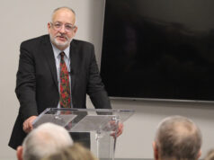 Professor Michael Hanby delivers very real message about AI at St. Thomas More Society lecture in Wilmington