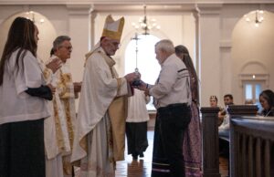 Archbishop Coakley celebrates annual Native American Mass at Blessed Stanley Rother Shrine