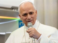 Pope Leo XIV tells reporters dialogue is always the answer to tense situations