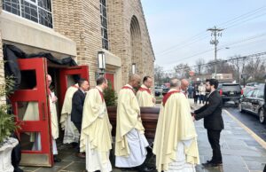 Full church at St. Mary Magdalen parish holds funeral Mass for Father James T. Kirk: ‘A priest’s priest … a trusted friend.’