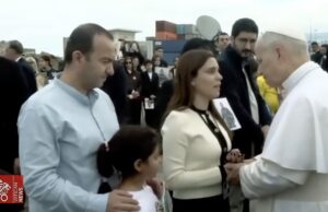 ‘My heart was beating so fast’: Meet the young Lebanese woman who wept while hugging Pope Leo XIV