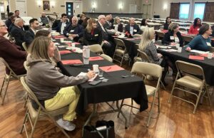 Shoprite leader Chris Kenny talks to group about ‘mission-driven organizations’ at Catholic Business Network in Bear