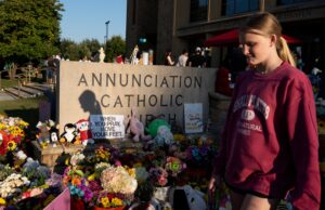 Three months after fatal shooting, Minneapolis church at Annunciation parish is restored for worship