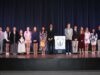 Saints Peter and Paul High School in Easton, Maryland, welcomes nine new members at National Honor Society induction