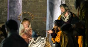 Christmas creche, tree are signs of hope, Pope Leo XIV says