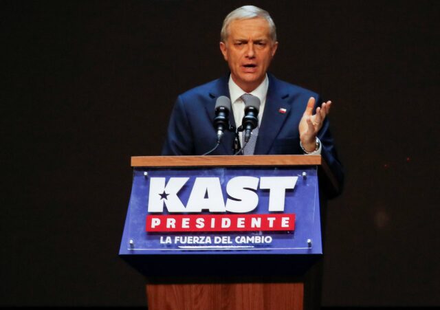 CHILE ELECTION JOSÉ ANTONIO KAST WIN