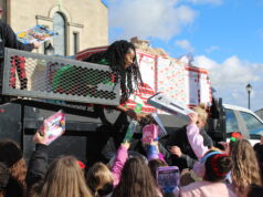 ‘Motorcycle Santa’ roars into St. Elizabeth School to bring holiday cheer to sick children, their families: Video, photo gallery