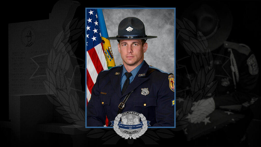 Delaware state police trooper killed at DMV office is Saint Mark’s High School graduate, Cpl. Matthew ‘Ty’ Snook