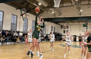 Madiella Keefer paces Saint Mark’s High School in girls basketball win at Tower Hill School: Photo gallery