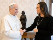 Venezuelan Nobel laureate Machado asks pope for help in freeing political prisoners