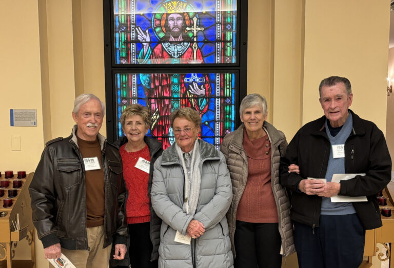 Faith and Charity contributors join Bishop Koenig for prayer service in ...