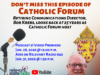 Bob Krebs looks back at 25 years and 1,300 episodes of Catholic Forum
