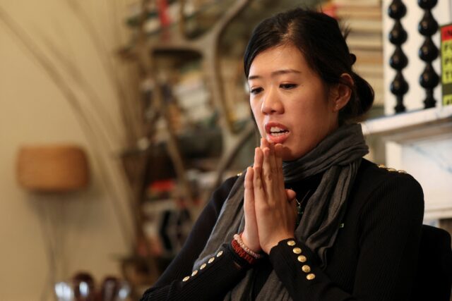 CLAIRE LAI DAUGHTER JIMMY LAI WASHINGTON INTERVIEW