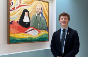 One of Us: Salesianum’s Gabe Oberholzer looks to the saints as models for his life