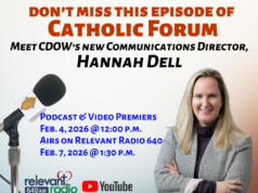 Meet Hannah Dell, the Diocese of Wilmington’s new Communications Director, on the latest Catholic Forum