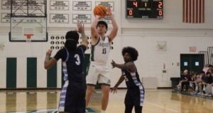Second-half run launches Archmere Academy to boys basketball win over Lake Forest High School: Photo gallery