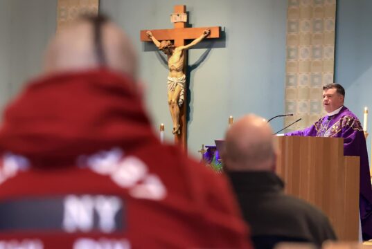 Churchgoers in Wilmington show up in strong numbers as Ash Wednesday starts Lent with milder weather — Photo gallery