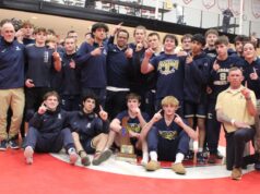 Salesianum School captures wrestling state championship with dominating performance: Photo gallery