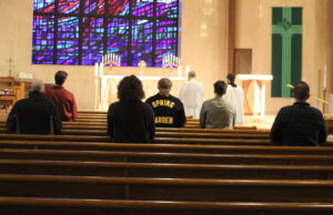 Young men in Diocese of Wilmington hear about vocations during gathering at Immaculate Heart of Mary parish
