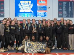 Three wins for Anna Bockius lead Padua Academy back to DIAA indoor track championship: Photo gallery