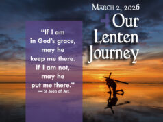 Our Lenten Journey, March 2, 2026