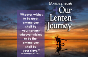 Our Lenten Journey, March 4, 2026
