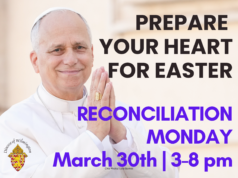 Bishop Koenig: Make Lent a time of ‘conversion of heart’ on Reconciliation Monday, March 30, in Diocese of Wilmington