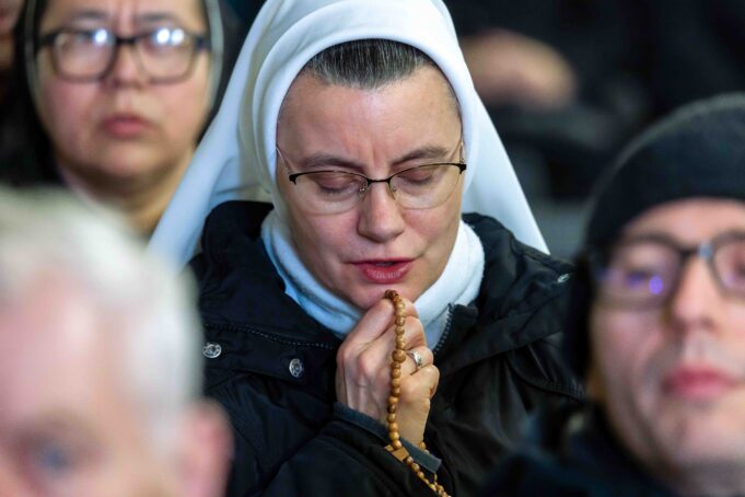 March 6 livestreamed prayer for peace in the Middle East hosted by Catholic sisters from around the world