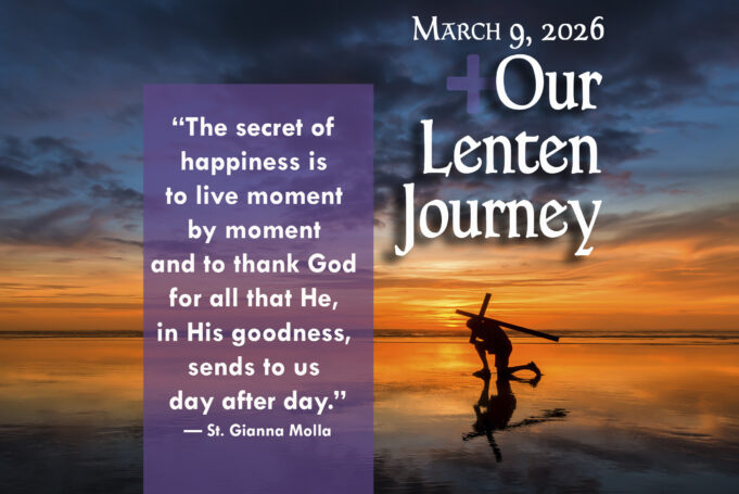 Our Lenten Journey, March 9, 2026