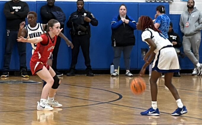 Ursuline Academy girls basketball reaches DIAA semifinals with win at Howard High School: Photo gallery