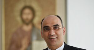 Chaldean Catholic Bishop Emanuel Shaleta pleads not guilty to embezzlement charges as pope accepts resignation